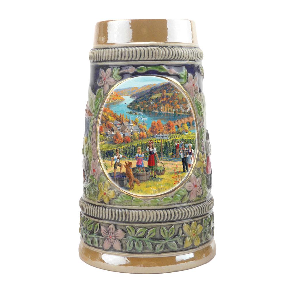 Fall in Germany Ceramic Shot Glass Stein Collection -1