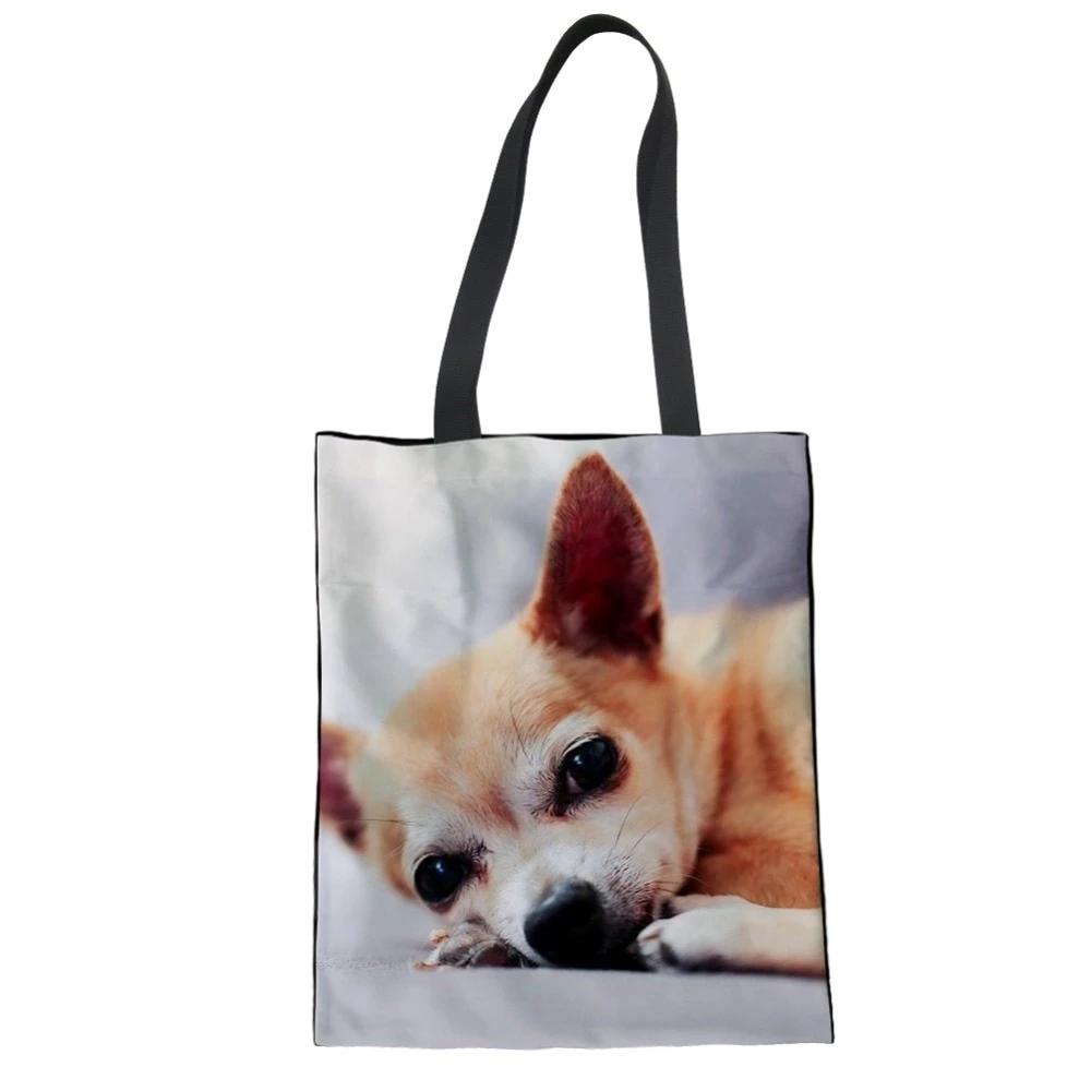 chihuahua tote bags