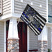 Black The Blue Flag | Garden Flag | Double Sided House Flag