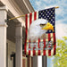 American Eagle Our Story Flag | Garden Flag | Double Sided House Flag