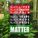 Black Pride Flag | Garden Flag | Double Sided House Flag