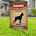 Beware of Boxer Yard Sign (24 x 18 inches)