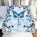 Faith Butterfly Fleece Blanket