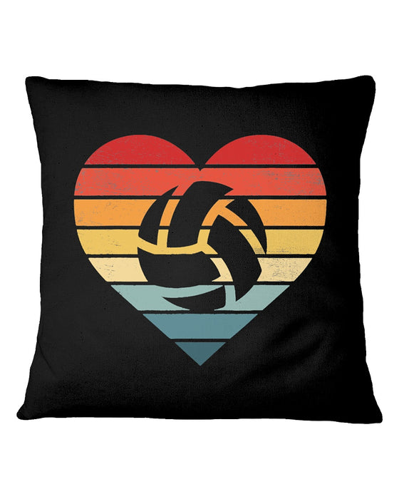 Volleyball Player Sunset Vintage Pillowcase