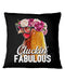 Chicken Cluckin' Fabulous Floral Backyard Pillowcase