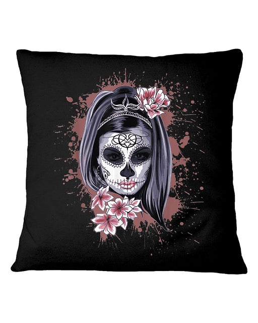 La Calavera Catrina Halloween Candy Sugar Skull Pillowcase