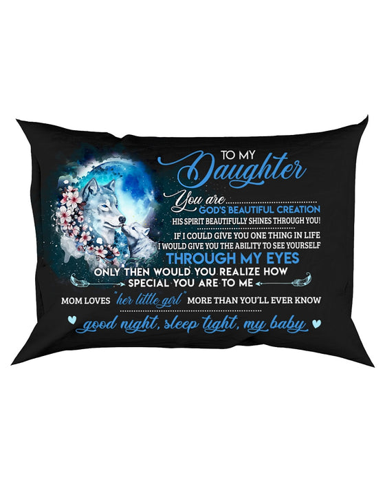 You Are Gods Beautiful Creation Wolf Pillowcase