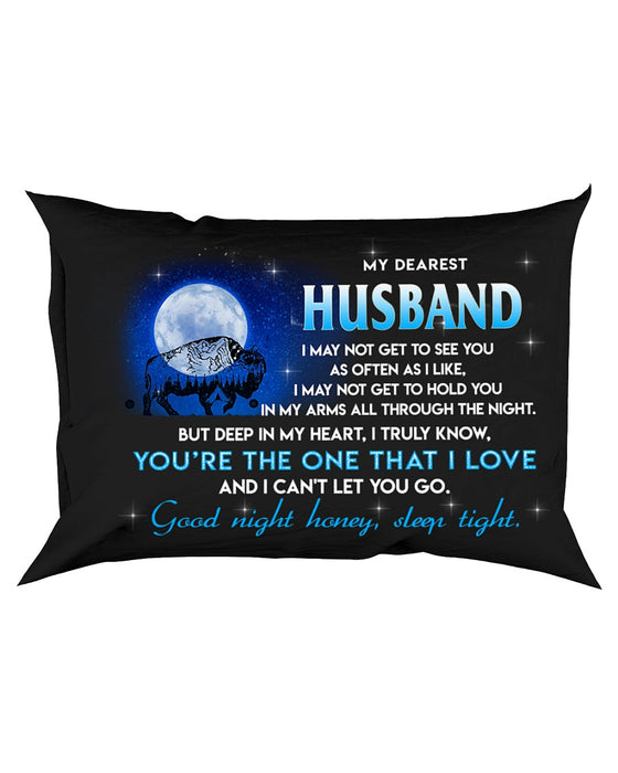 Bison Husband Sleep Tight Pillowcase