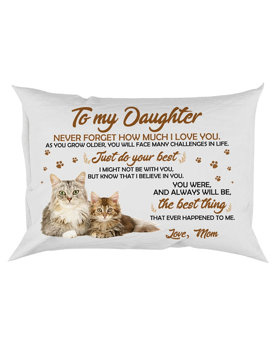 Just Do Your Best Cat Pillowcase