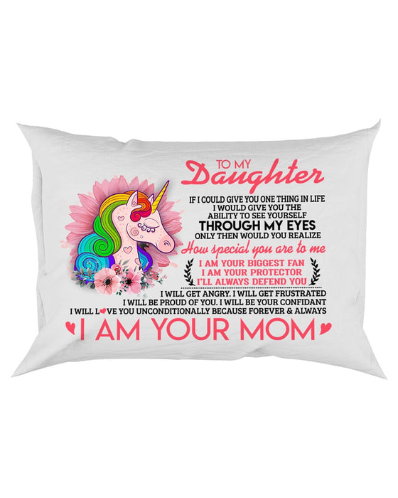 I Am Your Biggest Fan Unicorn Pillowcase