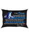 My Son Always Be Safe Dolphin Pillowcase