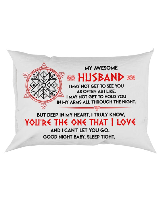 Viking Husband Good Night Baby Sleep Tight Pillowcase
