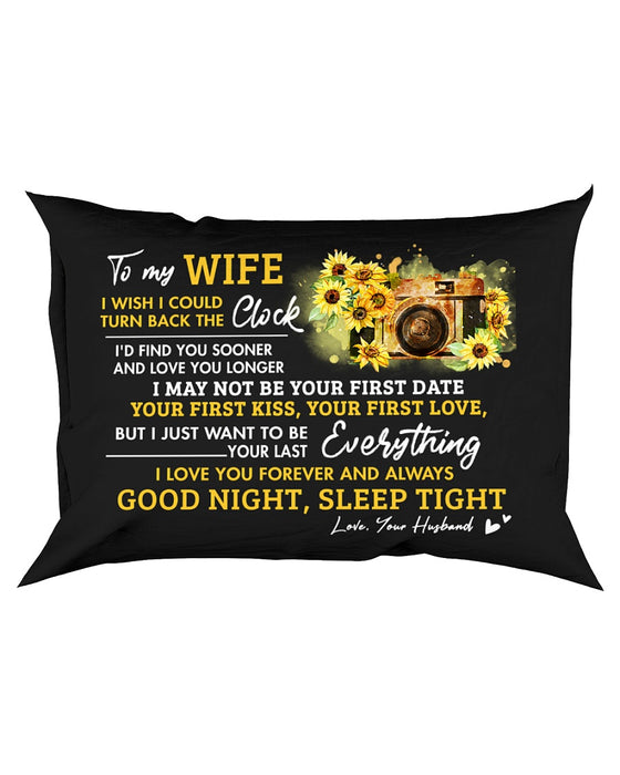 Good Night Sleep Tight Photography Pillowcase