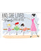 Ballet - And She Lived Happily Ever After Horizontal Canvas And Poster | Wall Decor Visual Art