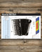 Accordion Wall Chart Horizontal Canvas And Poster | Wall Decor Visual Art