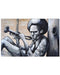 Trumpeter Man Horizontal Canvas And Poster | Wall Decor Visual Art
