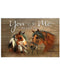 Horse Girl - You And Me Horizontal Canvas And Poster | Wall Decor Visual Art
