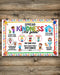 Teacher Spread Kindness Not Germs Horizontal Canvas And Poster | Wall Decor Visual Art