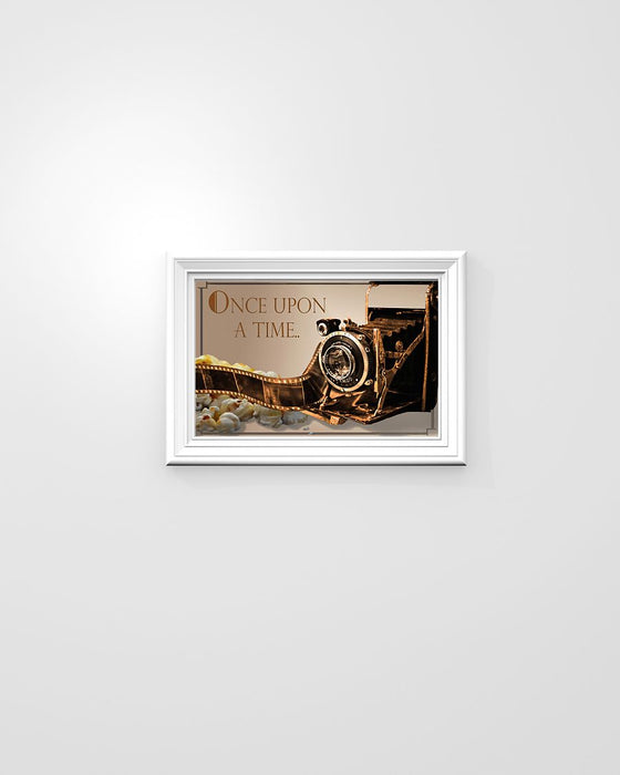 Photographer Once Upon A Time Horizontal Canvas And Poster | Wall Decor Visual Art