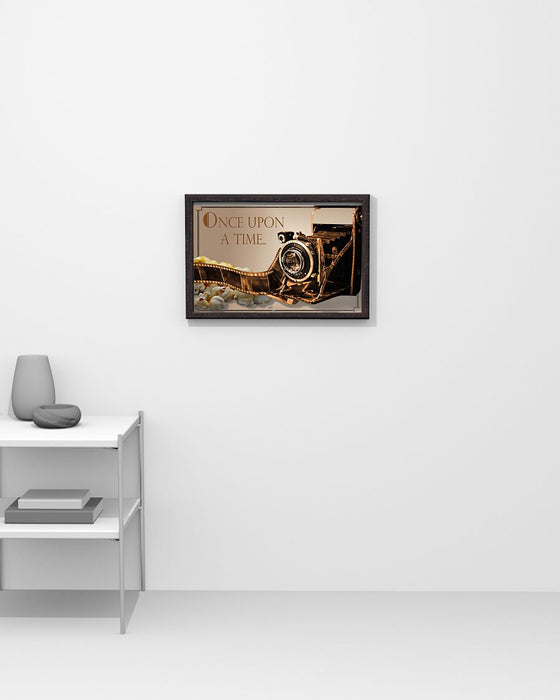 Photographer Once Upon A Time Horizontal Canvas And Poster | Wall Decor Visual Art