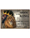 African - Black Art - Son Of The King Horizontal Canvas And Poster | Wall Decor Visual Art