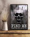 Skull Art - Find Me Where The Wild Things Vertical Canvas And Poster | Wall Decor Visual Art
