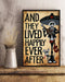 Skull Art - And They Lived Happily Vertical Canvas And Poster | Wall Decor Visual Art