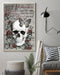 Skull Art - You Are Braver Vertical Canvas And Poster | Wall Decor Visual Art