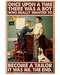 Sewing A Boy Wanted To Become A Tailor Vertical Canvas And Poster | Wall Decor Visual Art