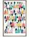 Teacher Rainbow People Vertical Canvas And Poster | Wall Decor Visual Art