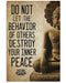 Yoga Your Inner Peace Vertical Canvas And Poster | Wall Decor Visual Art