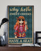 Redhead - Hello And Have A Seat Vertical Canvas And Poster | Wall Decor Visual Art