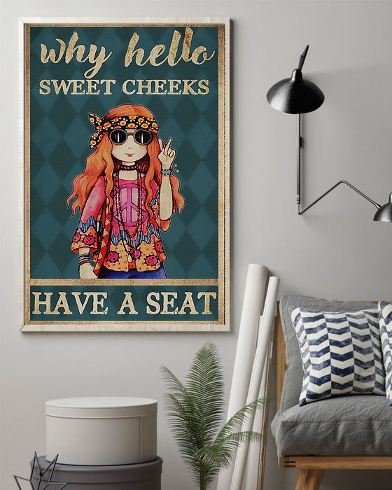 Redhead - Hello And Have A Seat Vertical Canvas And Poster | Wall Decor Visual Art