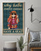 Redhead - Hello And Have A Seat Vertical Canvas And Poster | Wall Decor Visual Art