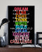 Teacher Like Famous Person Vertical Canvas And Poster | Wall Decor Visual Art