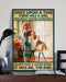 Girl Wanted To Become Hairstylist And Loved Dog Vertical Canvas And Poster | Wall Decor Visual Art