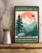 Camping Into The Forest Vertical Canvas And Poster | Wall Decor Visual Art