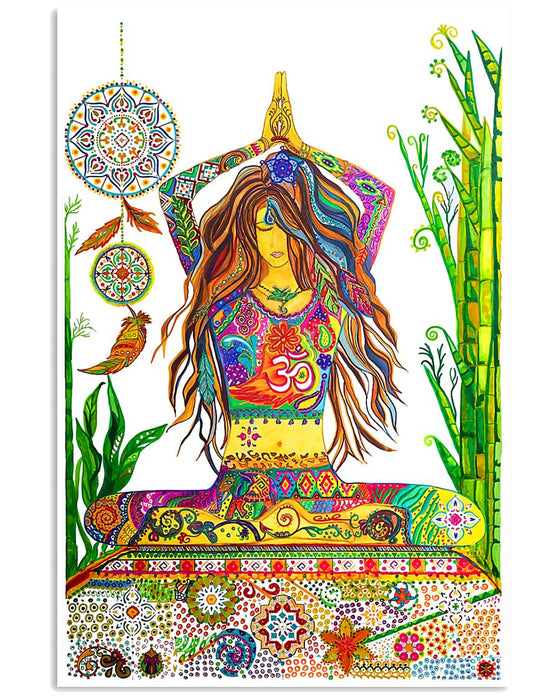 Yoga - Unique Poster Vertical Canvas And Poster | Wall Decor Visual Art