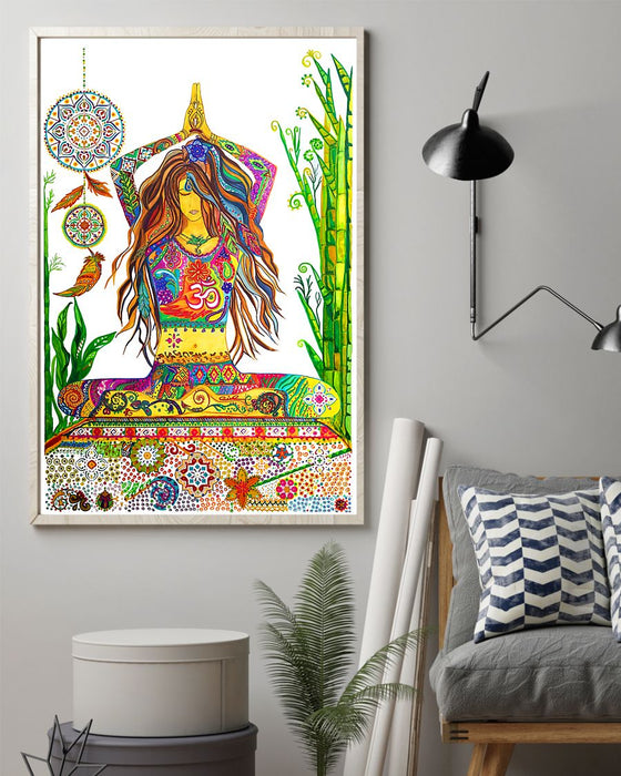 Yoga - Unique Poster Vertical Canvas And Poster | Wall Decor Visual Art