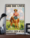 Farmer And She Lived Happily Ever After Vertical Canvas And Poster | Wall Decor Visual Art