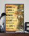 Librarian Books Give A Soul To Universe Poster Vertical Canvas And Poster | Wall Decor Visual Art
