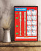 The Recorder - Fingering Chart Vertical Canvas And Poster | Wall Decor Visual Art