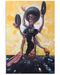Dj Man Art Vertical Canvas And Poster | Wall Decor Visual Art