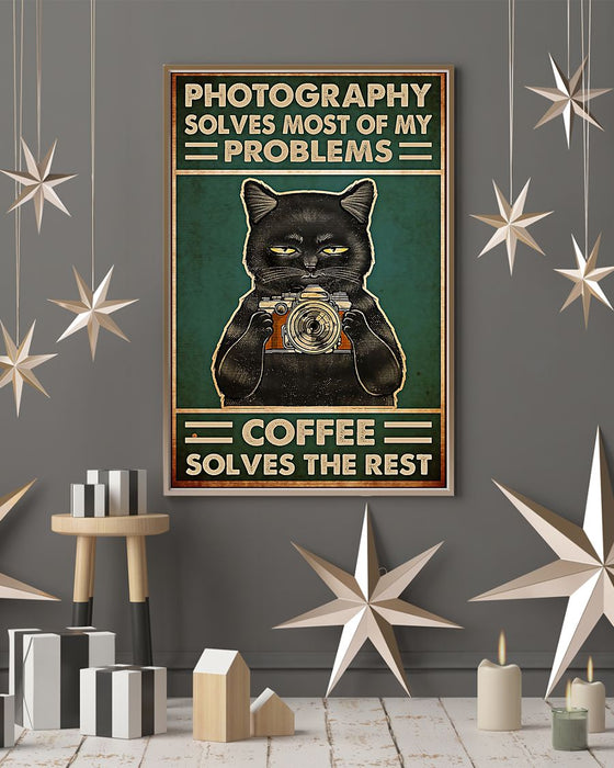 Photographer Solves Problems Vertical Canvas And Poster | Wall Decor Visual Art