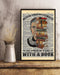 Librarian The Power Of A Girl With A Book Vertical Canvas And Poster | Wall Decor Visual Art