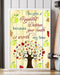 I Became A Registered Dietitian Vertical Canvas And Poster | Wall Decor Visual Art