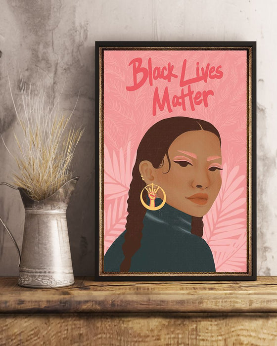 African - Black Art - Black Live Matter Vertical Canvas And Poster | Wall Decor Visual Art