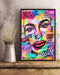 African - Black Art - Black Queen Portrait Vertical Canvas And Poster | Wall Decor Visual Art