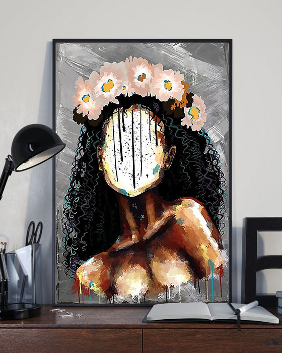 African - Black Art - Black Girl Magic 260801 Vertical Canvas And Poster | Wall Decor Visual Art