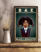 African - Black Art - Black And Educated Vertical Canvas And Poster | Wall Decor Visual Art